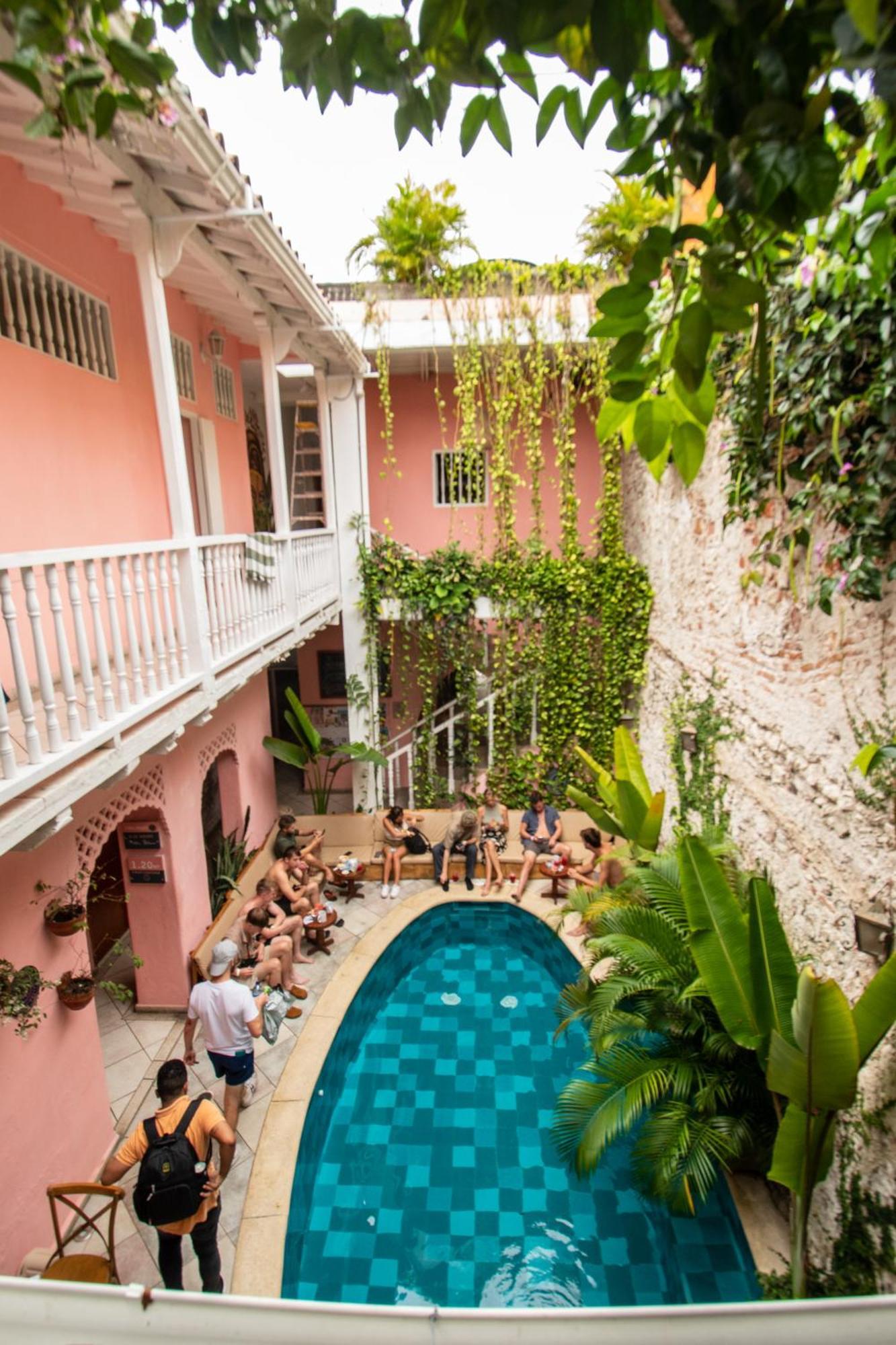 Casa Zahri Boutique Hostel Cartagena エクステリア 写真