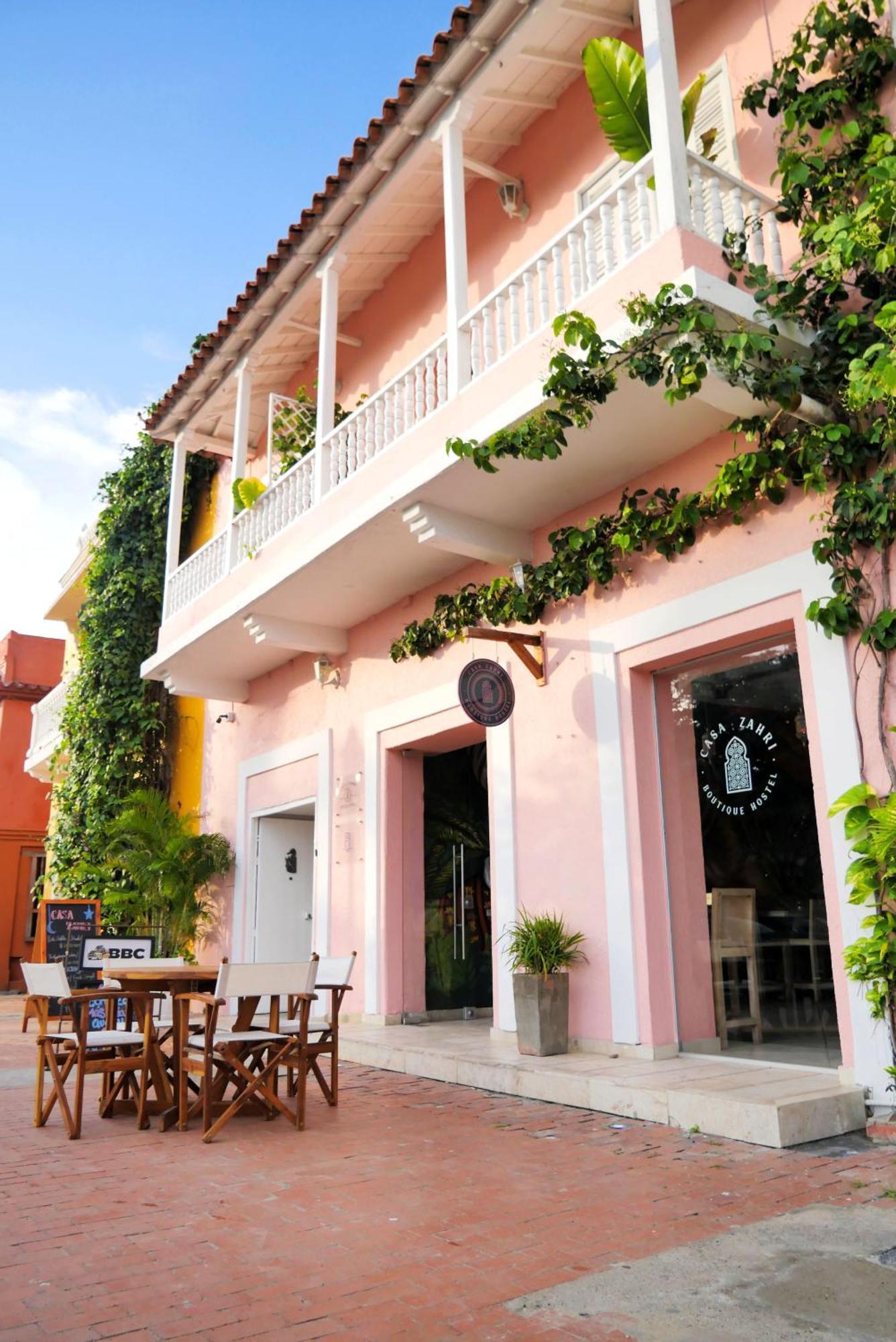 Casa Zahri Boutique Hostel Cartagena エクステリア 写真