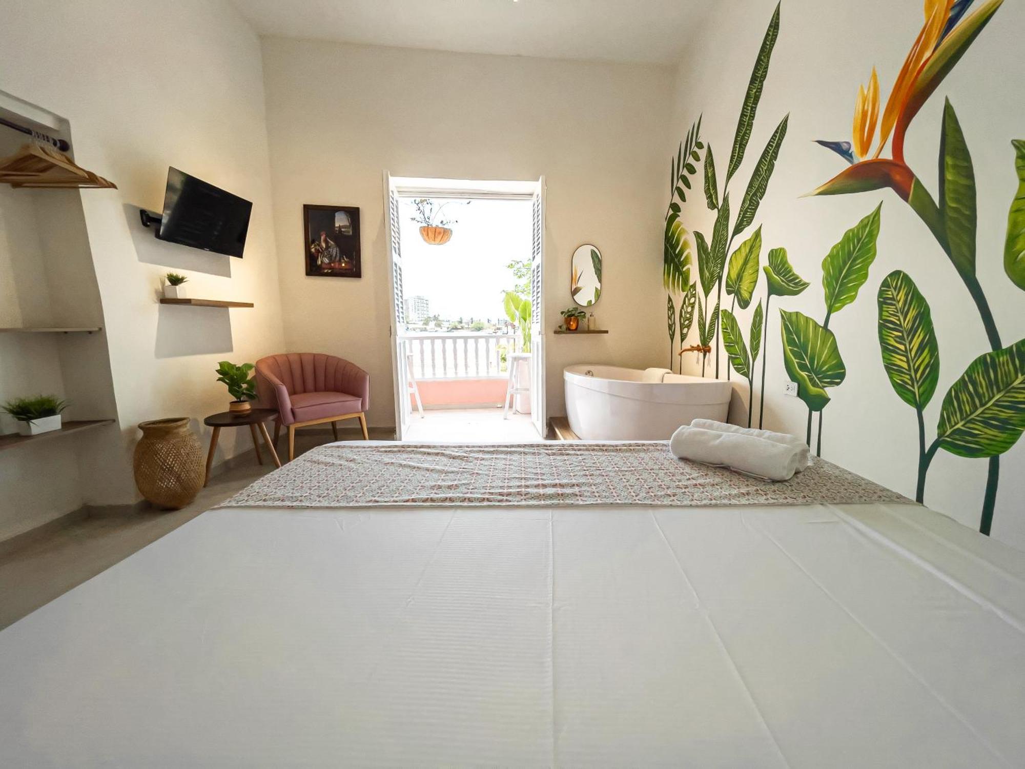 Casa Zahri Boutique Hostel Cartagena エクステリア 写真